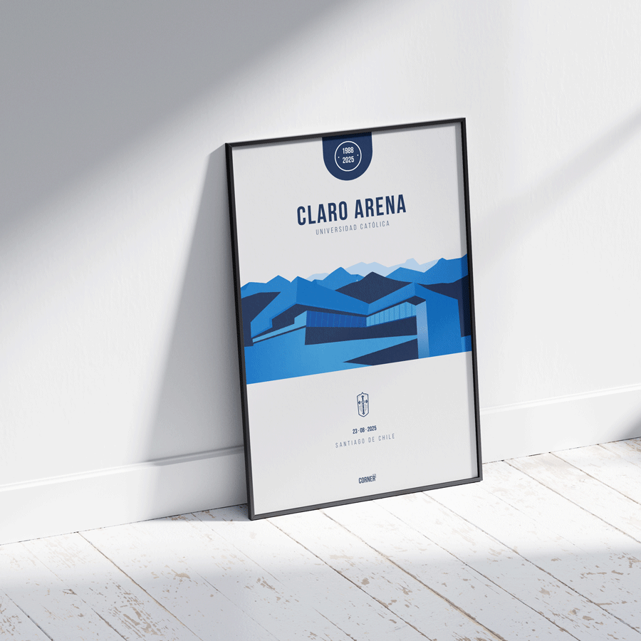 Cuadro estadio Universidad Católica - Claro Arena (Nuevo San Carlos de Apoquindo)