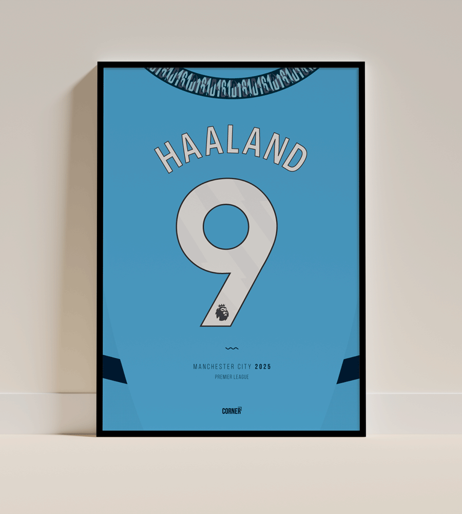 Cuadro camiseta Manchester City