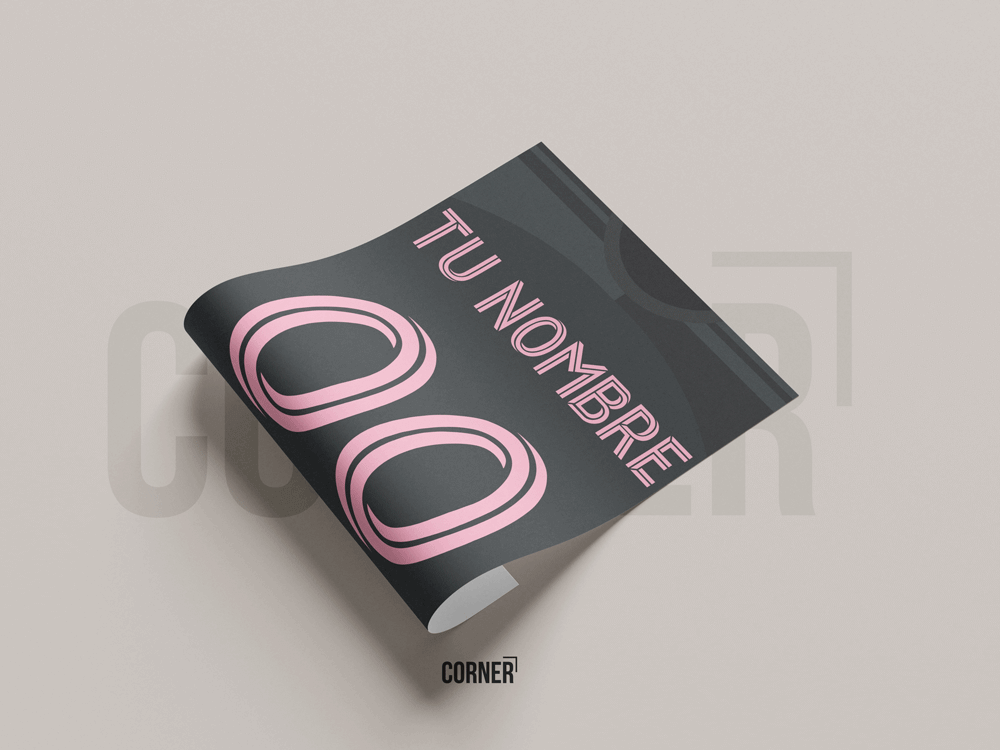 Cuadro personalizado camiseta Inter de Miami 2025
