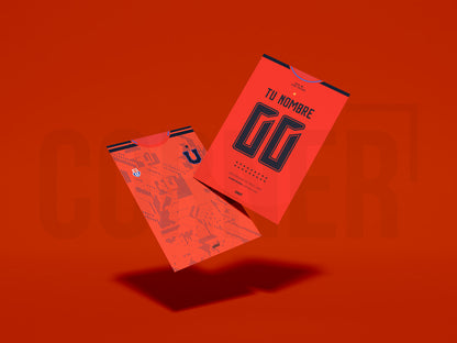 Cuadro personalizado camiseta Universidad de Chile 2025