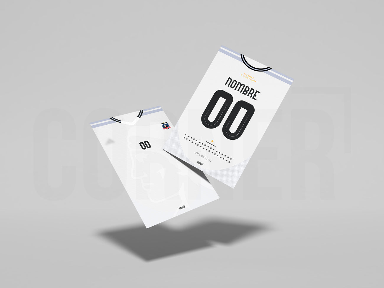 Cuadro personalizado camiseta Colo-Colo 2025