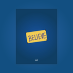 Cuadro "Believe" serie Ted Lasso
