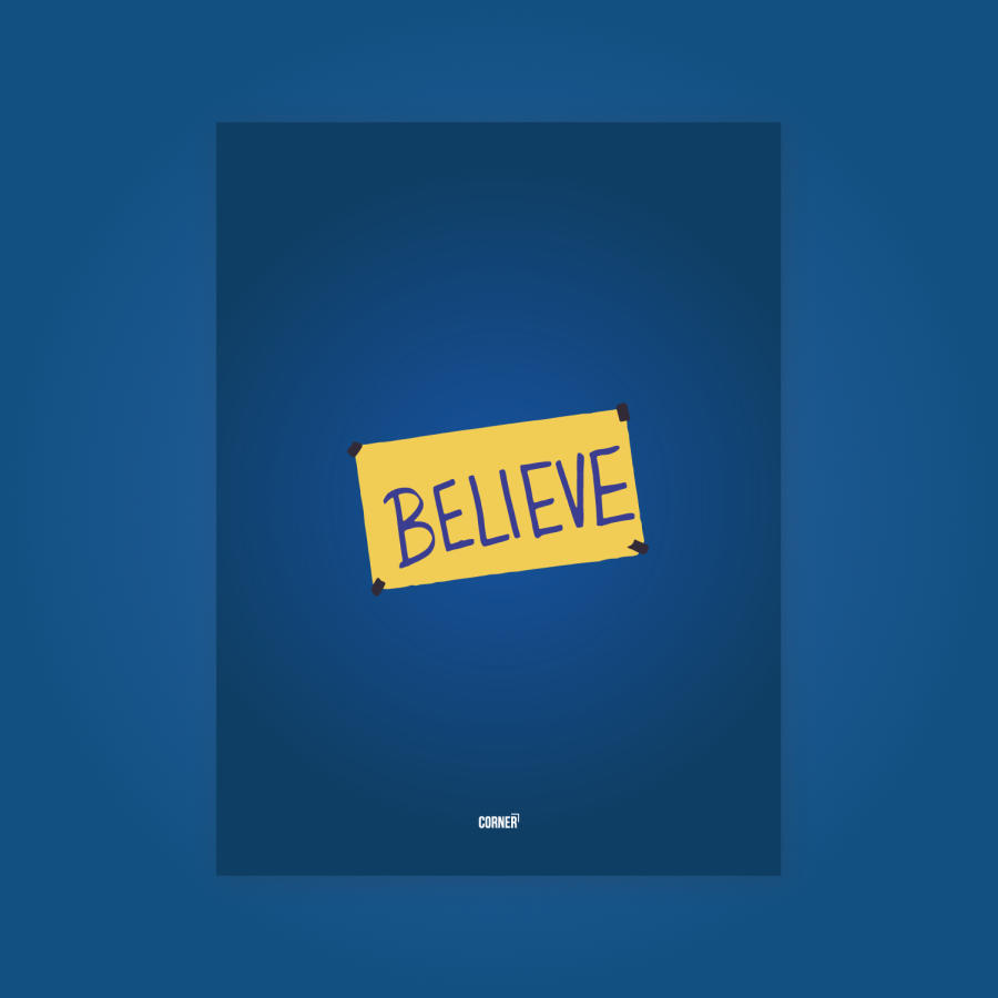 Cuadro "Believe" serie Ted Lasso