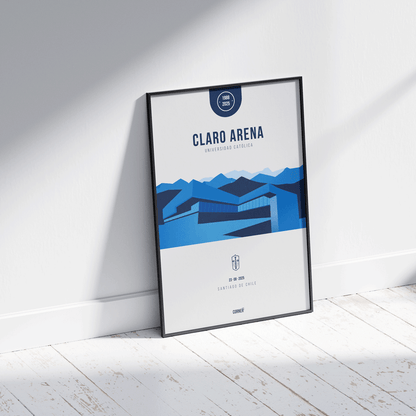 Cuadro estadio Universidad Católica - Claro Arena (Nuevo San Carlos de Apoquindo)