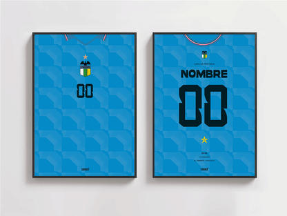 Cuadro personalizado camiseta O'higgins 2026