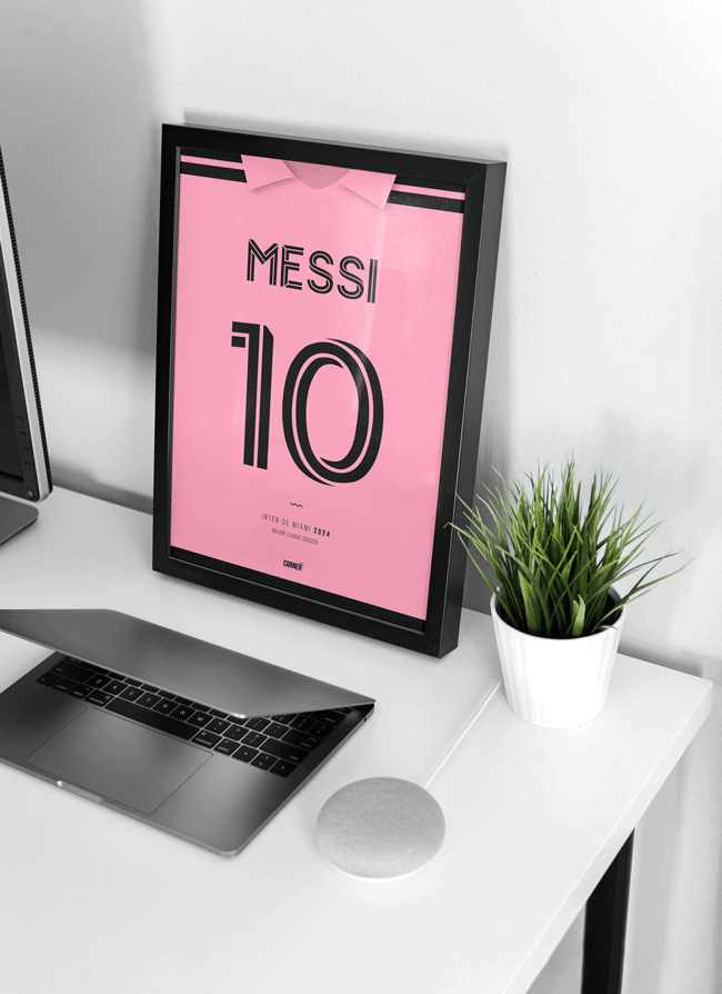Cuadro camiseta Inter de Miami 2024