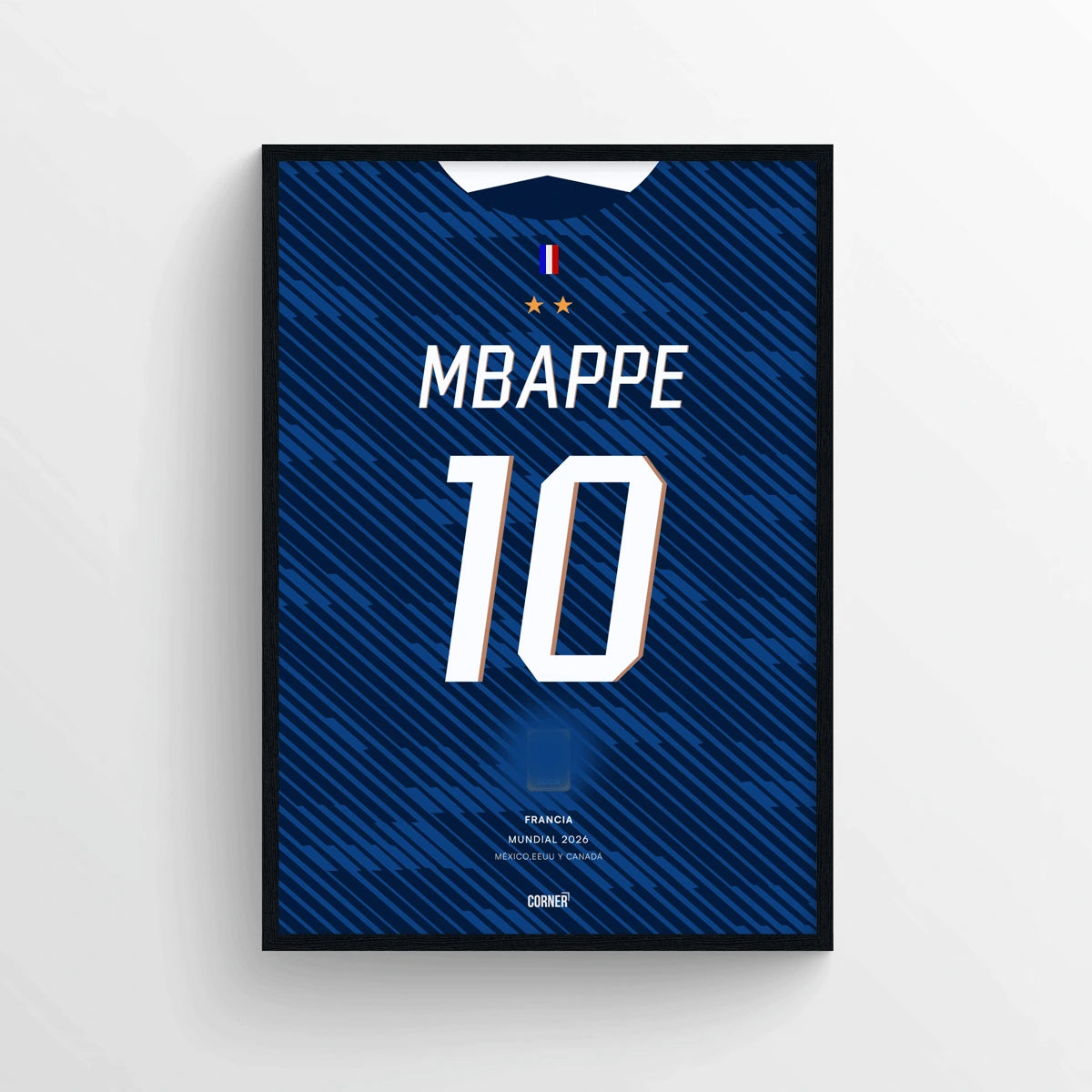 Cuadro personalizado camiseta Francia 2026