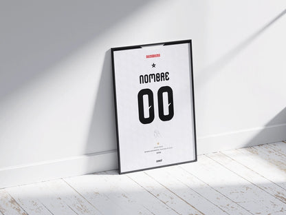 Cuadro personalizado camiseta Colo-Colo 2026