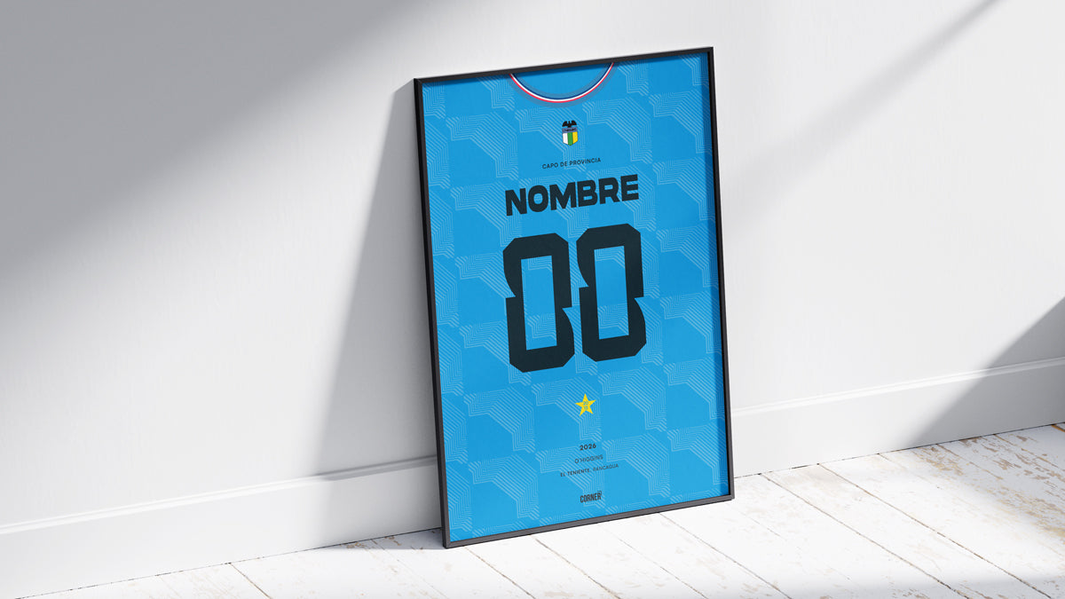 Cuadro personalizado camiseta O'higgins 2026