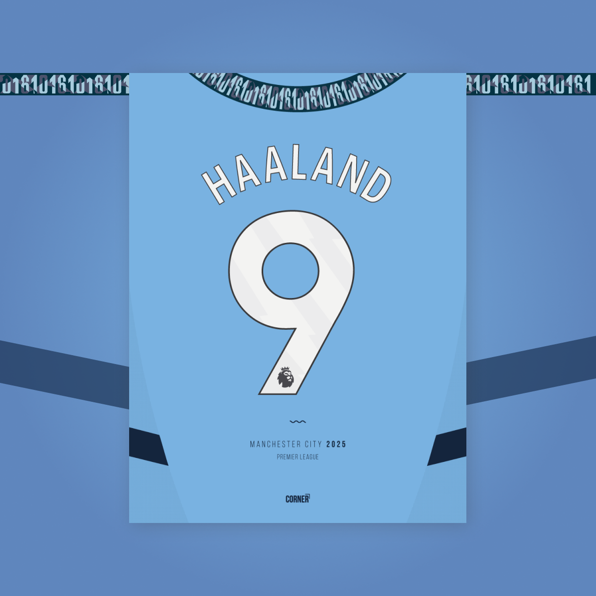 Cuadro camiseta Manchester City