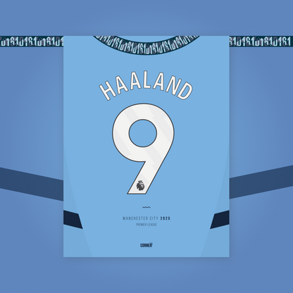 Cuadro camiseta Manchester City