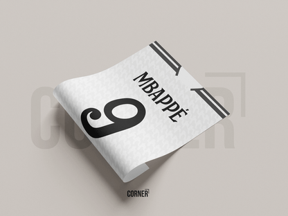 Cuadro camiseta Mbappé Real Madrid 2024/2025