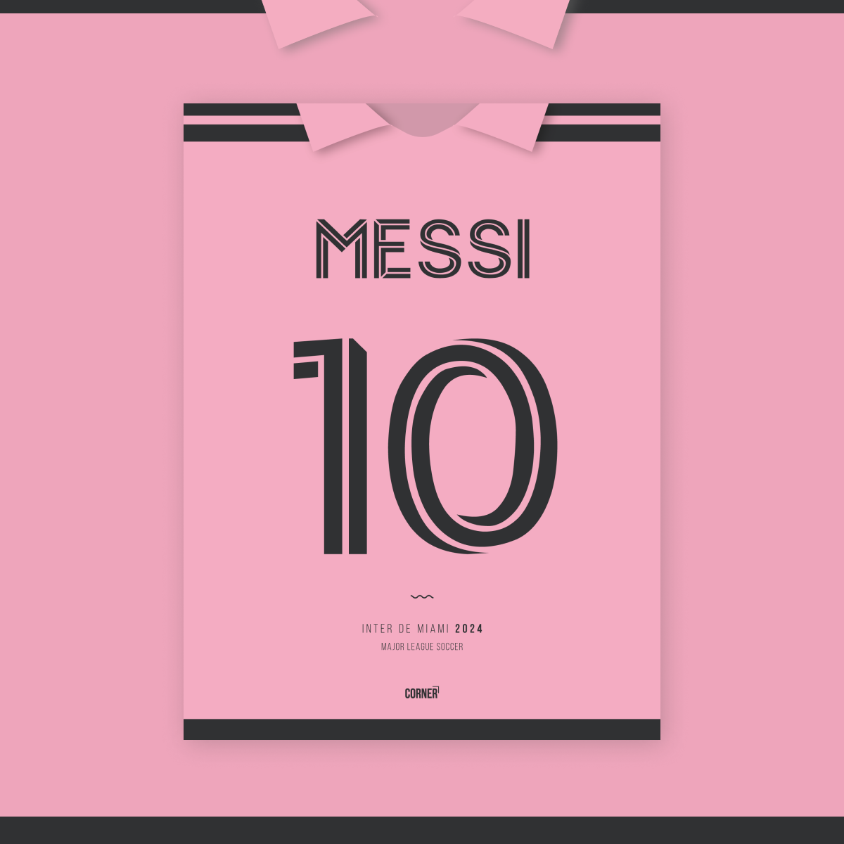 Cuadro camiseta Inter de Miami 2024