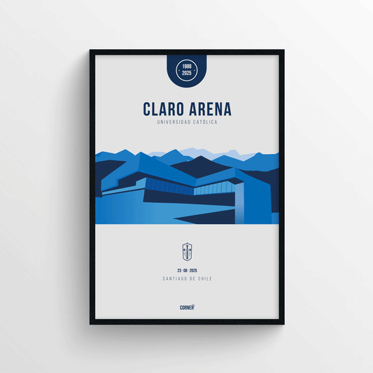 Cuadro estadio Universidad Católica - Claro Arena (Nuevo San Carlos de Apoquindo)