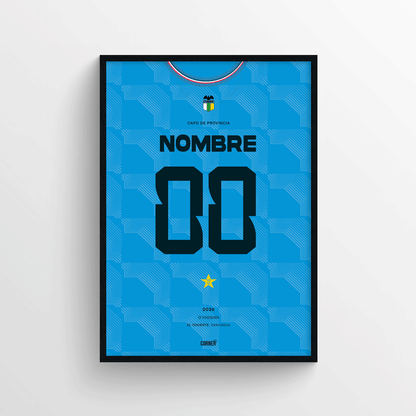 Cuadro personalizado camiseta O'higgins 2026