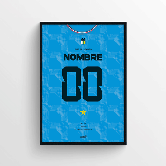 Cuadro personalizado camiseta O'higgins 2026