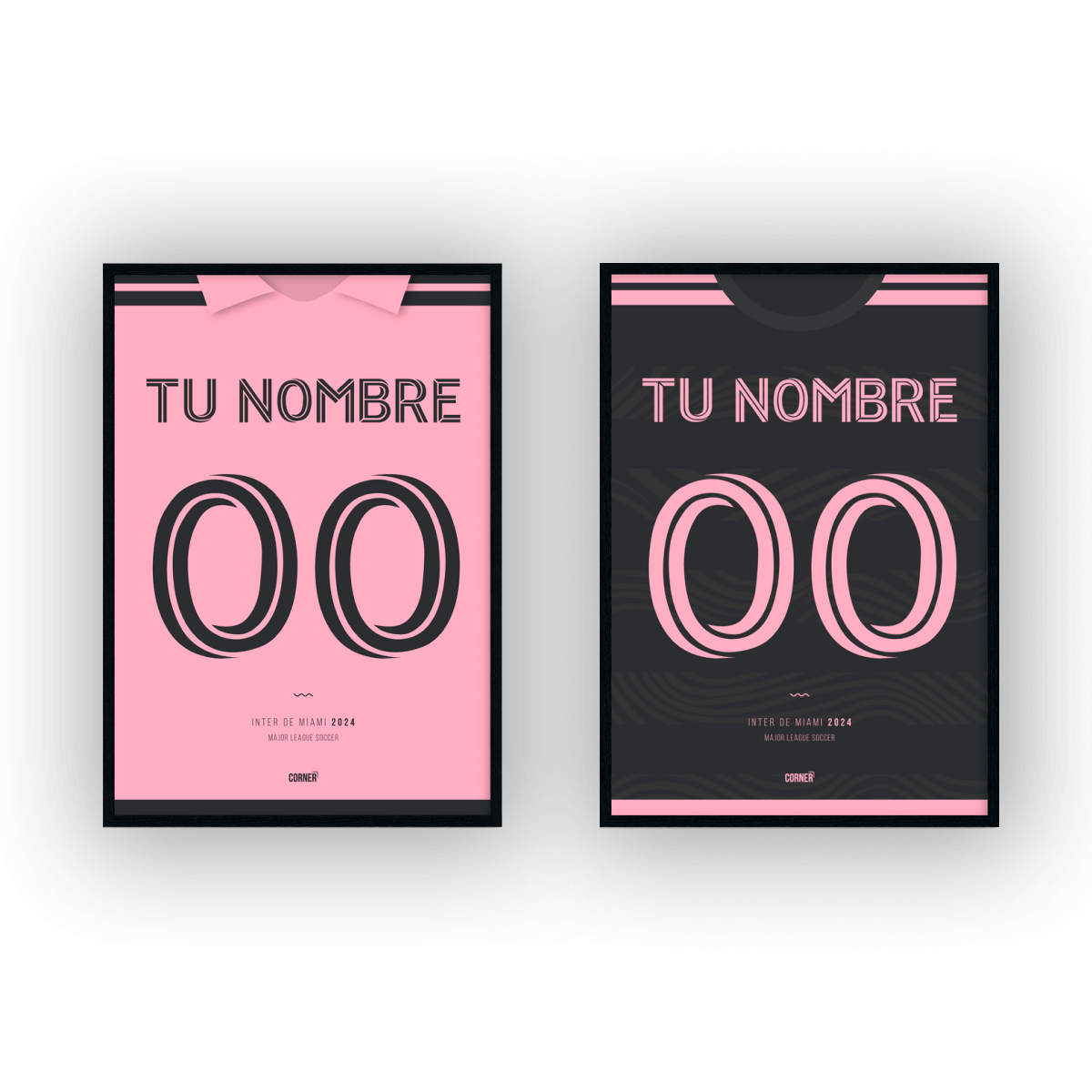 Cuadro personalizado camiseta Inter de Miami 2024