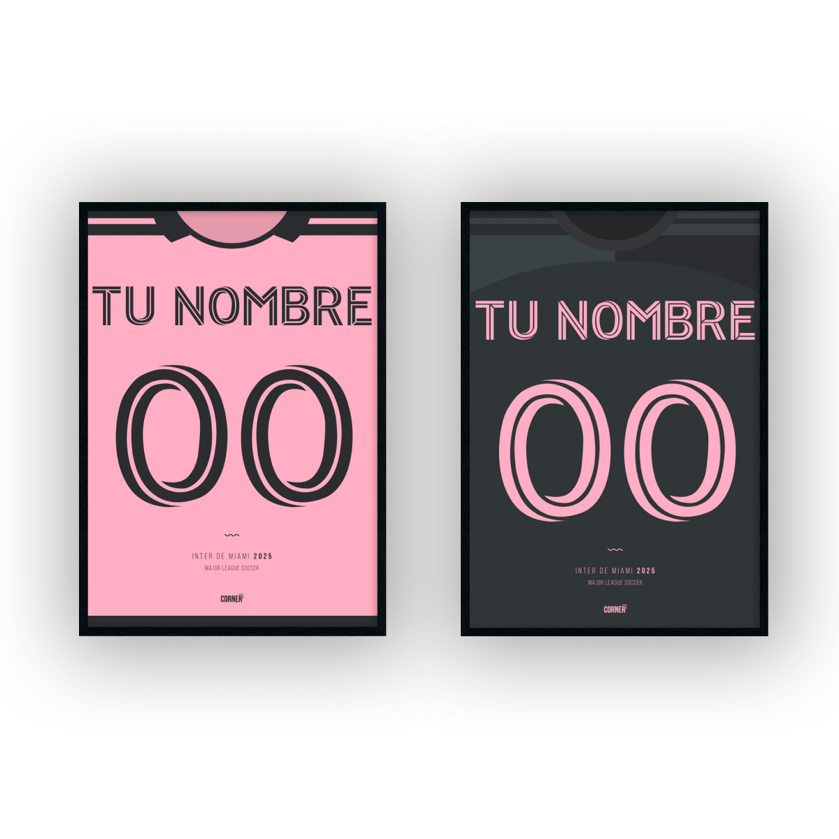 Cuadro personalizado camiseta Inter de Miami 2025