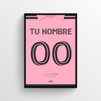 Cuadro personalizado camiseta Inter de Miami 2024