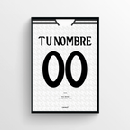 Cuadro personalizado camiseta Real Madrid