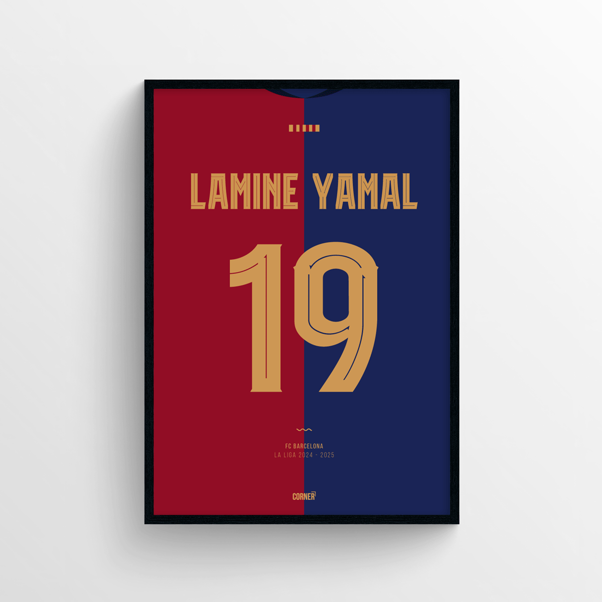 Flocage officiel - FC Barcelone, Yamal, 2024/2025, extérieur Flocage officiel - FC Barcelone, Yamal, 2024/2025, extérieur