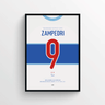 Cuadro camiseta Zampedri Universidad Católica 2024
