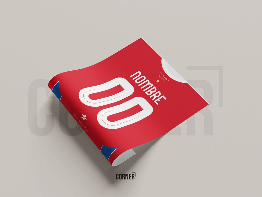 Cuadro personalizado camiseta Colo-Colo 2025