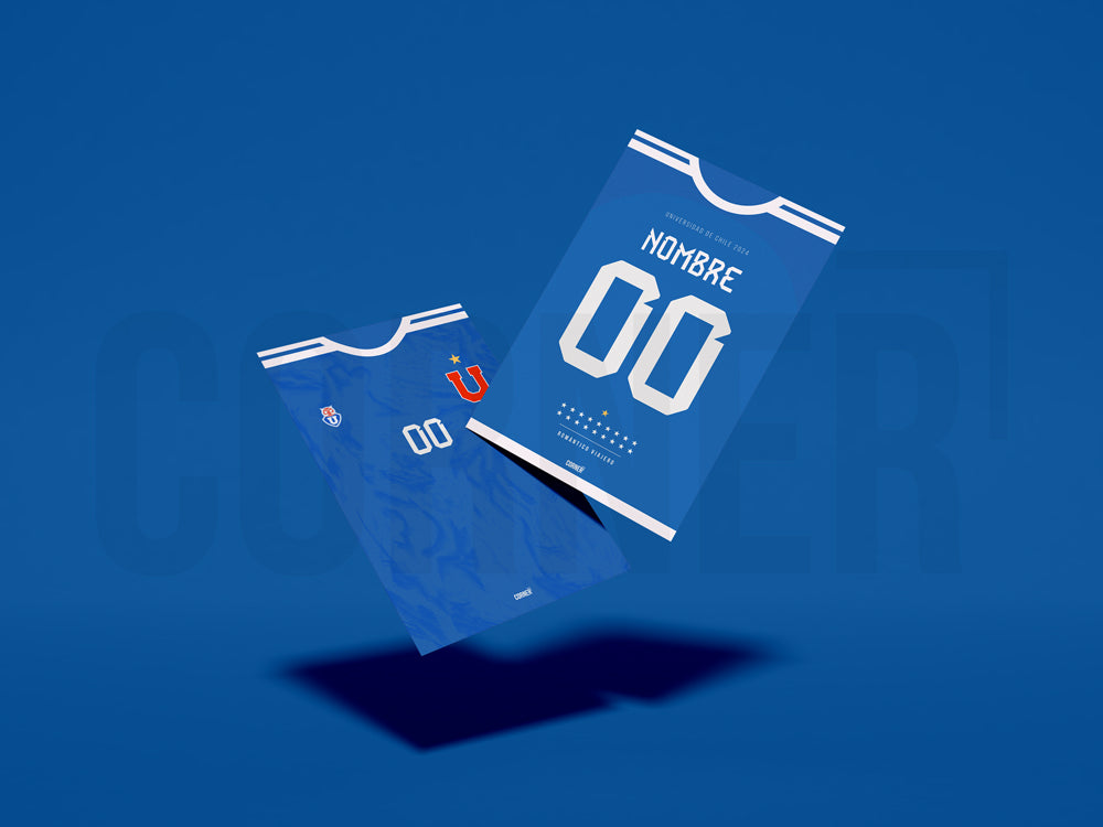 Cuadro camiseta personalizada Universidad de Chile 2024