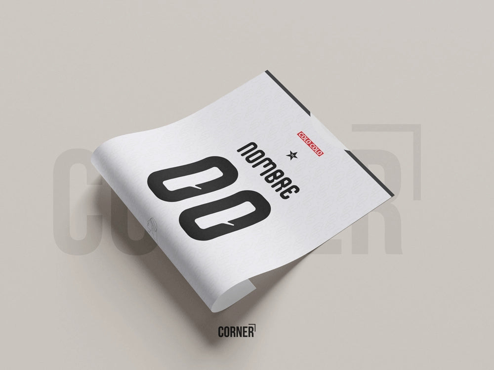 Cuadro personalizado camiseta Colo-Colo 2026