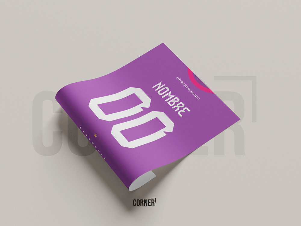 Cuadro camiseta personalizada Universidad de Chile 2024