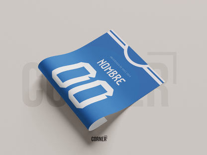 Cuadro camiseta personalizada Universidad de Chile 2024