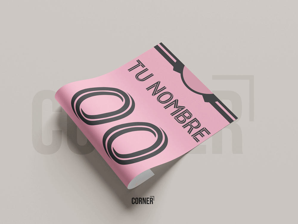 Cuadro personalizado camiseta Inter de Miami 2025