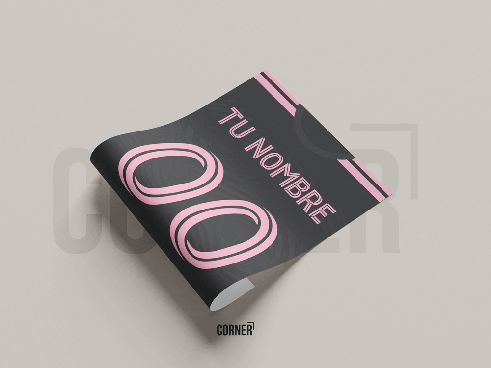 Cuadro personalizado camiseta Inter de Miami 2024