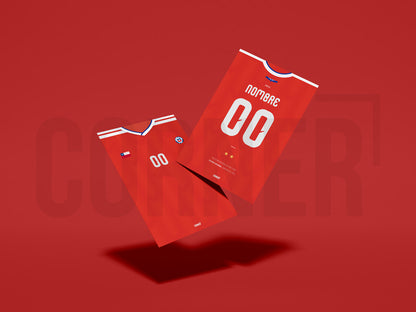 Cuadro personalizado camiseta Chile 2026