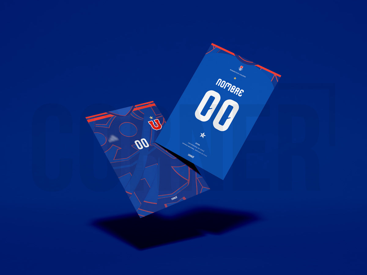 Cuadro personalizado camiseta Universidad de Chile 2026