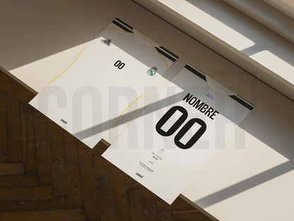 Cuadro personalizado camiseta Real Madrid 2026