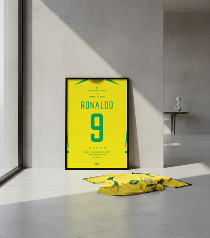 Cuadro Ronaldo, Brasil pentacampeón del mundo